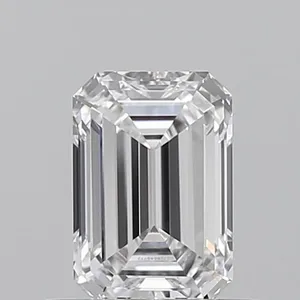0.53ct EMERALD D IF Lab diamond