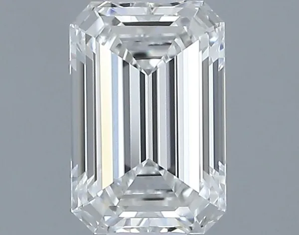 0.32ct EMERALD F VVS1 Natural diamond