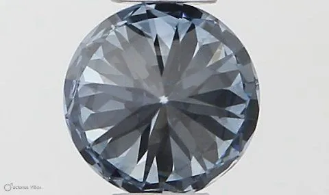 0.30ct ROUND Fancy Intense Blue VS1 Coloured Lab diamond