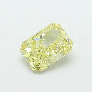 1.02ct RADIANT Fancy Yellow VS1 Coloured Lab diamond
