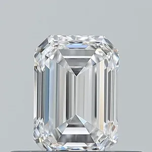 0.5ct EMERALD D VVS2 Natural diamond