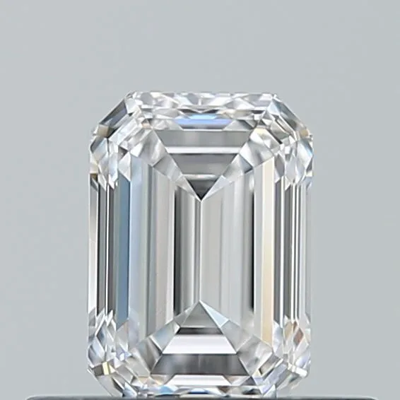 0.5ct EMERALD D VVS2 Natural diamond