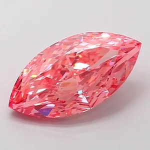 2.03ct MARQUISE Fancy Vivid Pink VVS2 Coloured Lab diamond