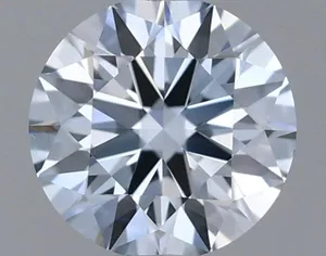 0.33ct ROUND Fancy Light Blue VVS2 Coloured Lab diamond