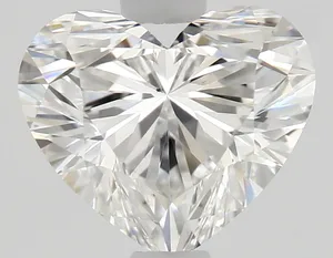 0.81ct HEART F VS2 Natural diamond