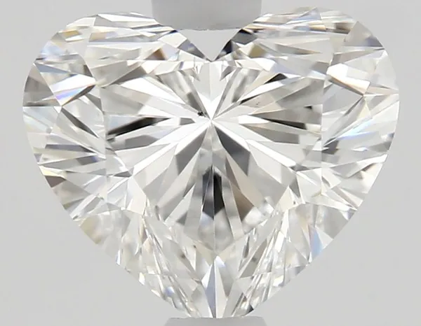 0.81ct HEART F VS2 Natural diamond