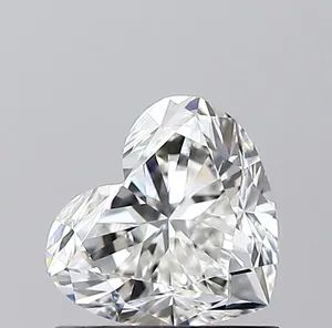 0.9ct HEART H VVS2 Natural diamond