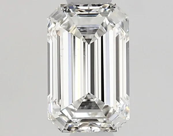 0.63ct EMERALD F SI1 Natural diamond