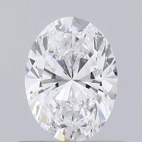 0.63ct OVAL D SI1 Natural diamond