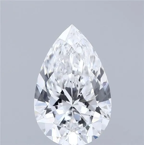 0.58ct PEAR E VVS2 Lab diamond