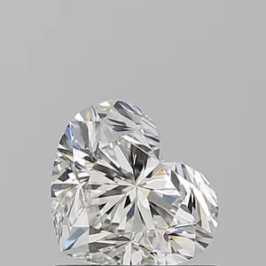 0.91ct HEART G VS1 Natural diamond