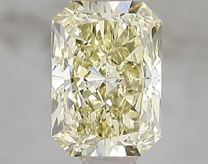 1.09ct RADIANT Fancy Intense Yellow VS1 Coloured Lab diamond