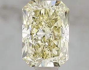 1.09ct RADIANT Fancy Intense Yellow VS1 Coloured Lab diamond