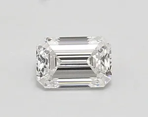 0.63ct EMERALD D VVS2 Lab diamond