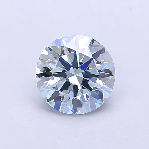 1.1ct ROUND Fancy Blue VVS2 Coloured Lab diamond