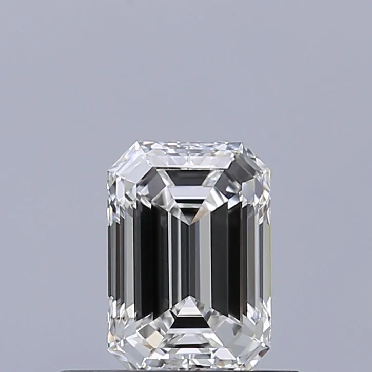 0.51ct EMERALD F VVS1 Natural diamond