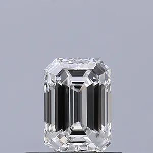 0.51ct EMERALD F VVS1 Natural diamond