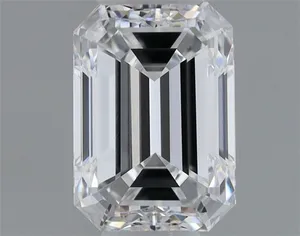 0.33ct EMERALD D VS1 Natural diamond