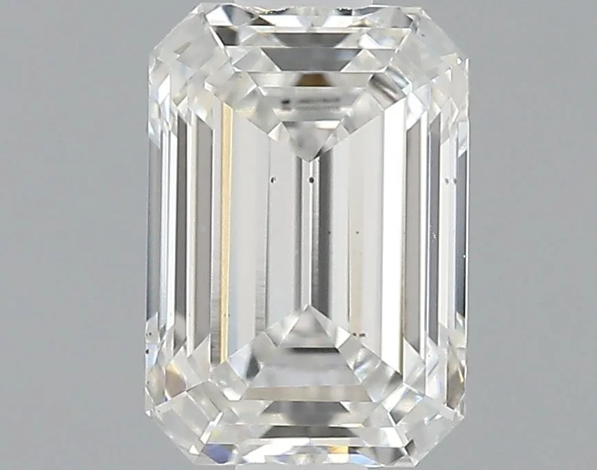 0.82ct EMERALD F VS2 Lab Grown diamond