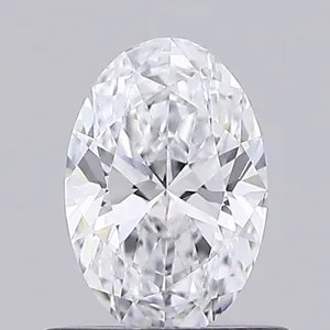 0.54ct OVAL D VVS2 Lab diamond