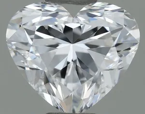 0.5ct HEART D VS2 Natural diamond