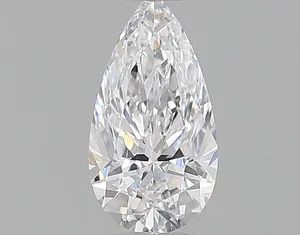 0.3ct PEAR D VVS1 Natural diamond