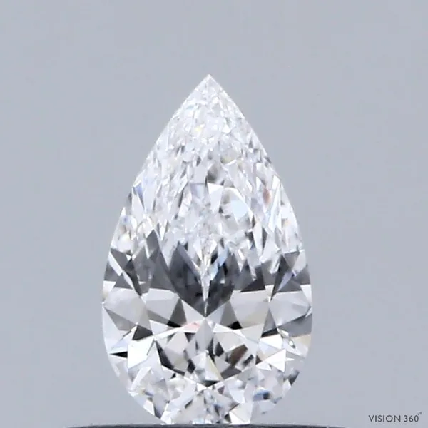 0.4ct PEAR D VS2 Natural diamond