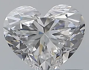 0.63ct HEART E IF Natural diamond