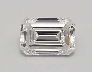 0.57ct EMERALD E VVS1 Lab diamond
