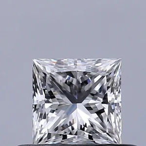 0.37ct PRINCESS D VVS1 Natural diamond