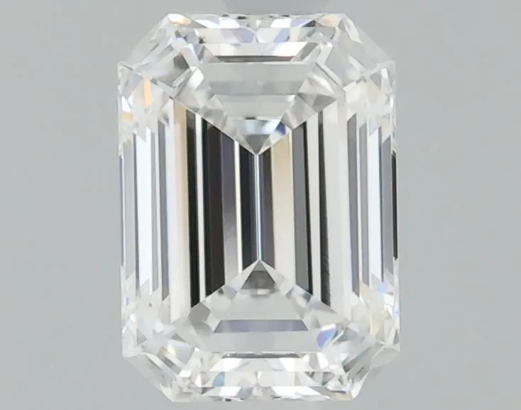 0.53ct EMERALD F VS1 Natural diamond