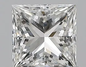 0.7ct PRINCESS G IF Natural diamond