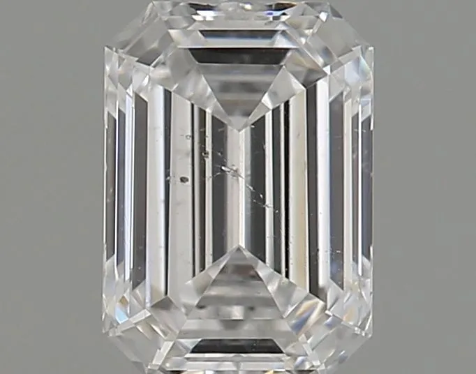 0.38ct EMERALD D SI2 Natural diamond