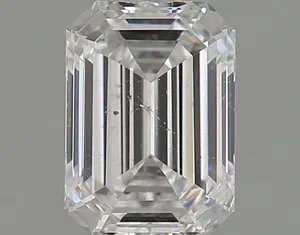 0.38ct EMERALD D SI2 Natural diamond