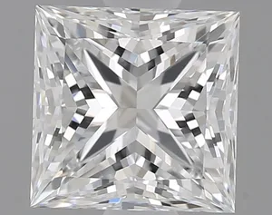 1.03ct PRINCESS D VVS2 Natural diamond