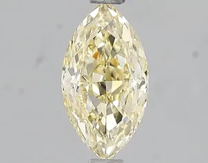 1.09ct MARQUISE Fancy Yellow VS1 Coloured Lab diamond
