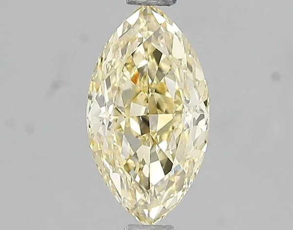 1.09ct MARQUISE Fancy Yellow VS1 Coloured Lab diamond