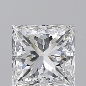 0.9ct PRINCESS G VS2 Natural diamond