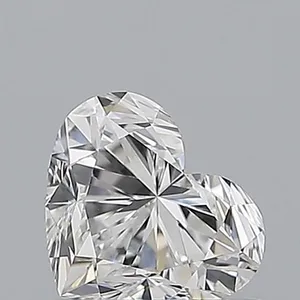 0.7ct HEART F SI1 Natural diamond
