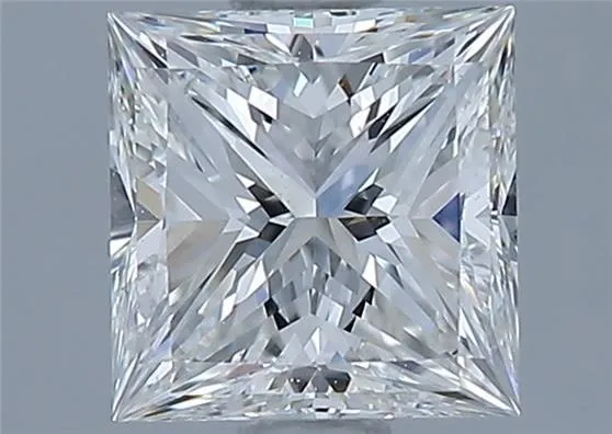 0.90ct PRINCESS G VVS2 Natural diamond