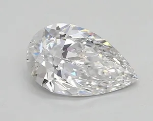 0.8ct PEAR D VS1 Lab diamond