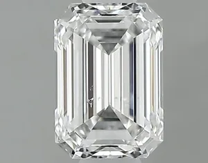 0.52ct EMERALD D SI1 Natural diamond