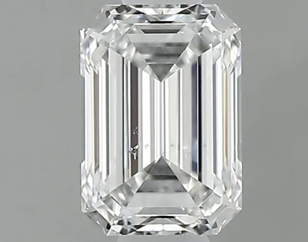 0.52ct EMERALD D SI1 Natural diamond