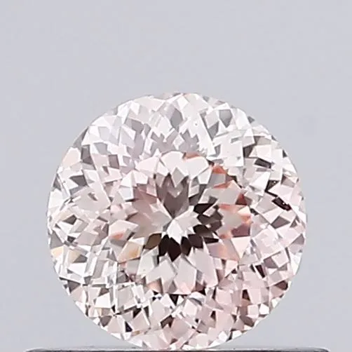 0.48ct ROUND Fancy Pink VVS2 Coloured Lab diamond