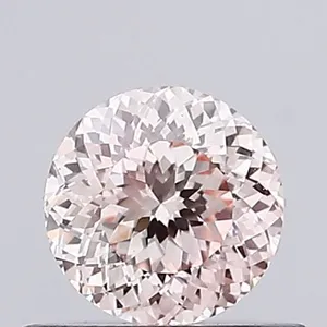 0.48ct ROUND Fancy Pink VVS2 Coloured Lab diamond