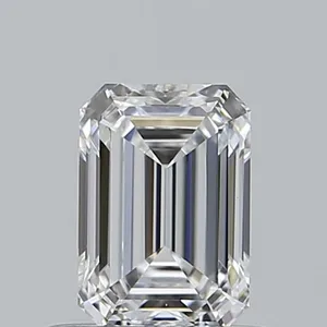 0.59ct EMERALD D IF Lab diamond