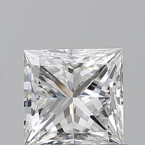0.7ct PRINCESS E VS2 Natural diamond