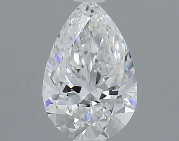 0.34ct PEAR D VVS1 Natural diamond