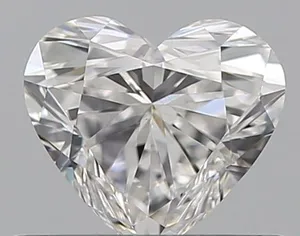 0.49ct HEART F VS1 Natural diamond