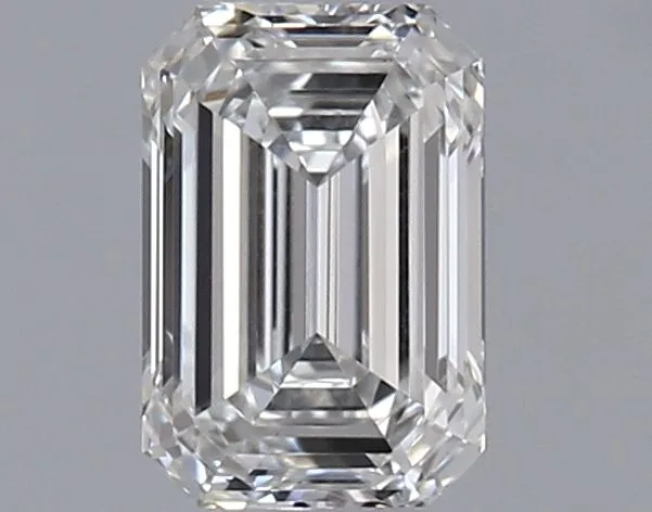 0.50ct EMERALD F VS2 Natural diamond